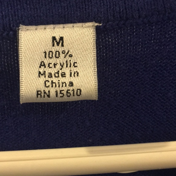 Royal blue Luxe 360 sweater set - Picture 4 of 6